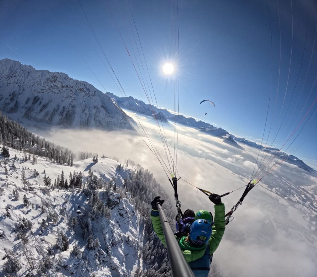 Gleitschirm Tandemflug Allgäu 1 Paragliding Tandemflug Oberstdorf