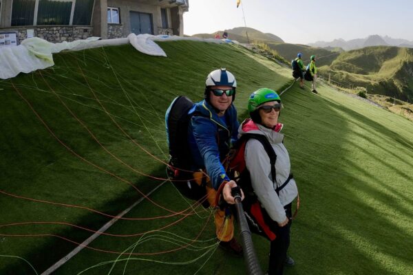 Paragliding Gewicht Oberstdorf Startplatz Nebelhorn station Hoefatsblick, Gleitschirmfliegen Allgäu, Tandemflug Oberstdorf