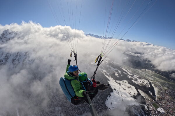 oberstdorf paragliding Tandemflug