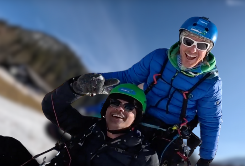 Tandemflug Oberstdorf Winter