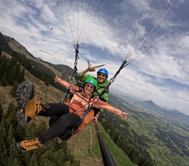 Paragliding Gutschein Tandemflug