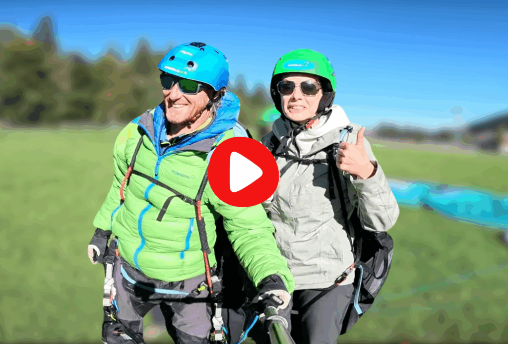 Paragliding Tandemflug Oberstdorf Passagier Referenz