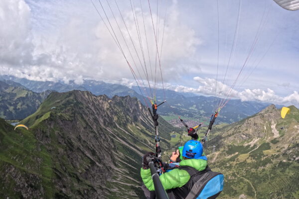 Gleitschirmfliegen Oberstdorf Allgäu